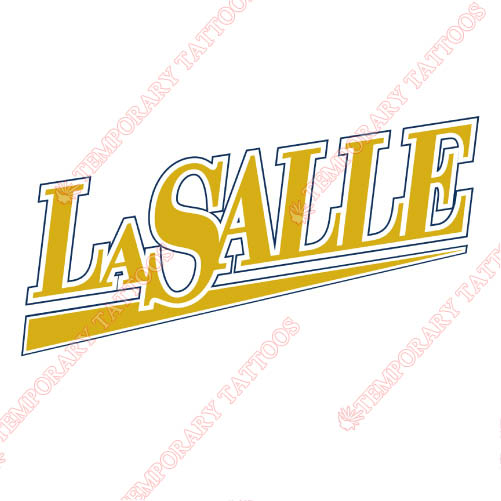 La Salle Explorers Customize Temporary Tattoos Stickers NO.4758